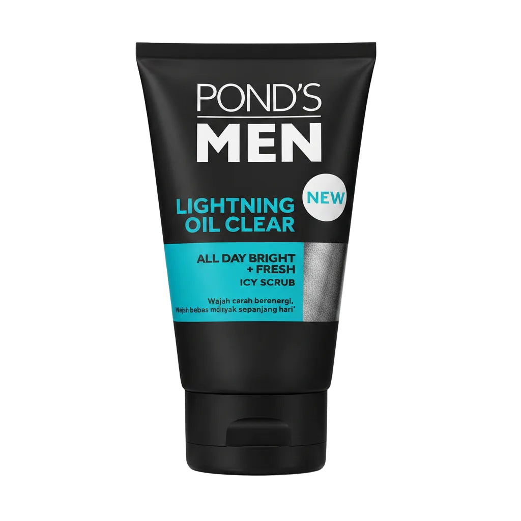 PONDS MEN LIGHTING OIL CLEAR FACE WASH 100ML