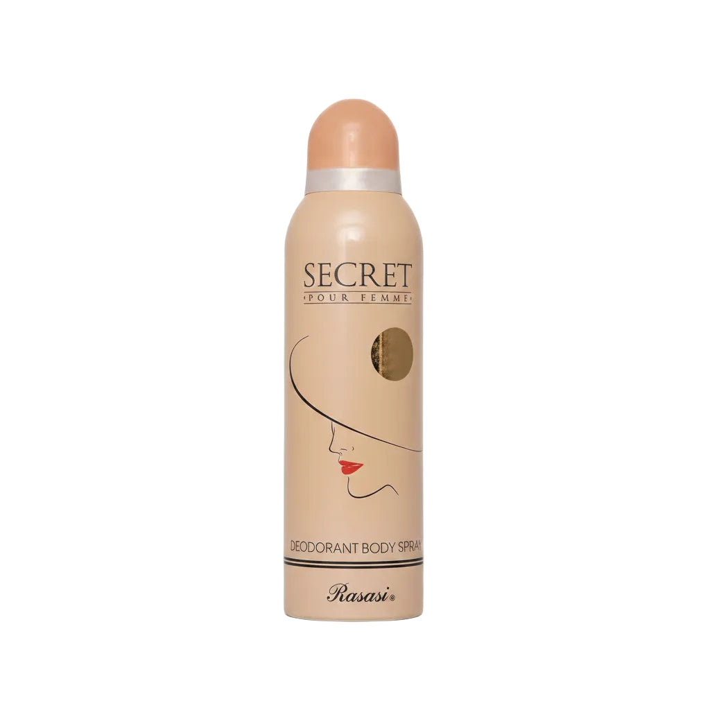 RASASI SECRET LADIES BODY SPRAY 200ML