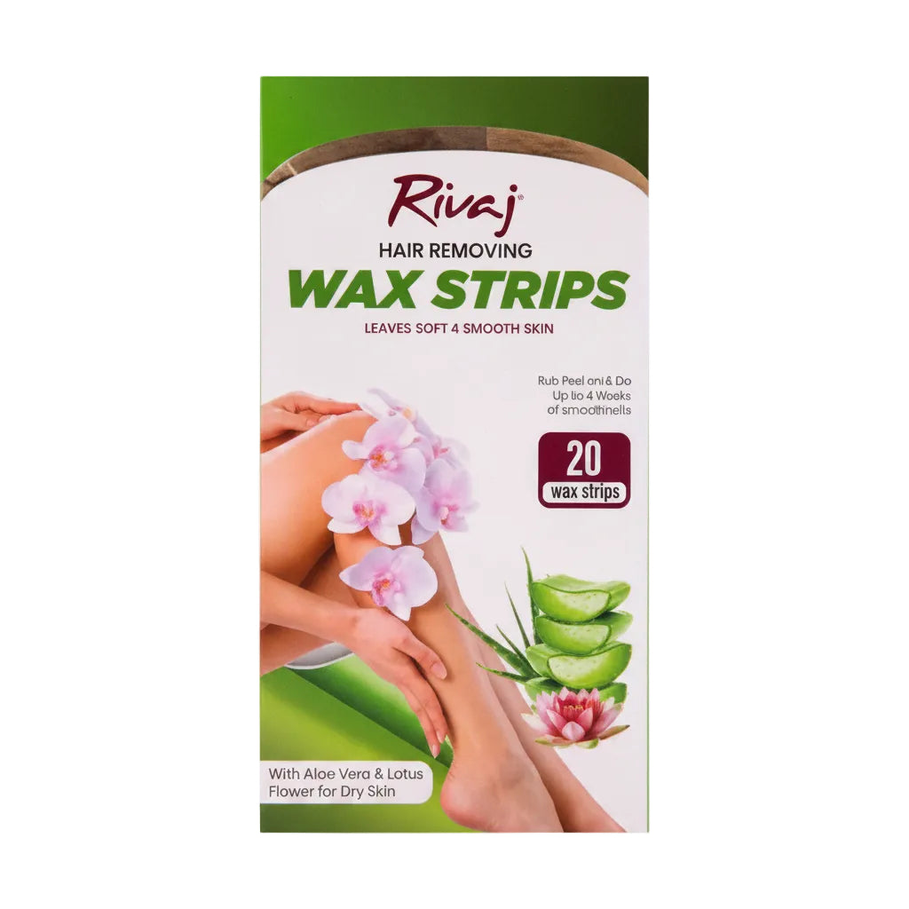 RIVAJ BODY WAX STRIP 20 PCS