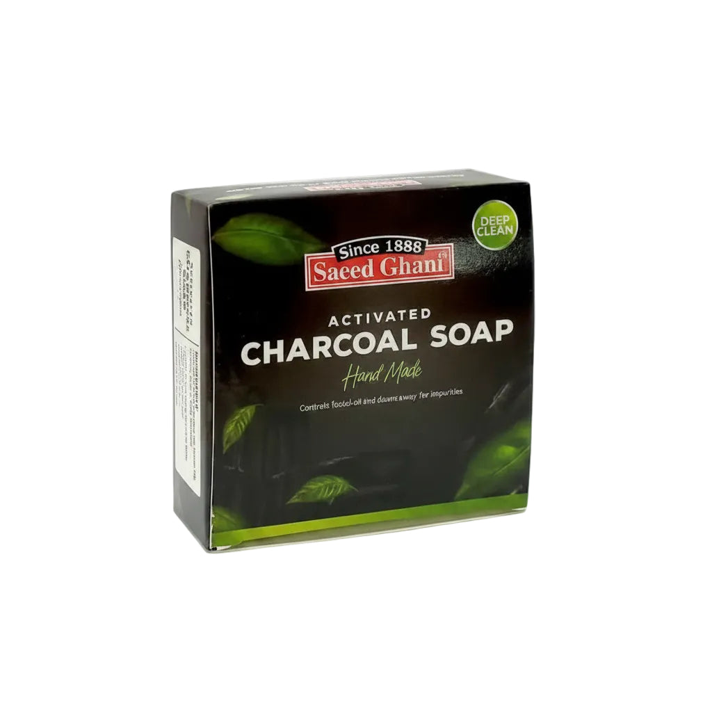 SAEED GHANI CHARCOAL SOAP 100GM
