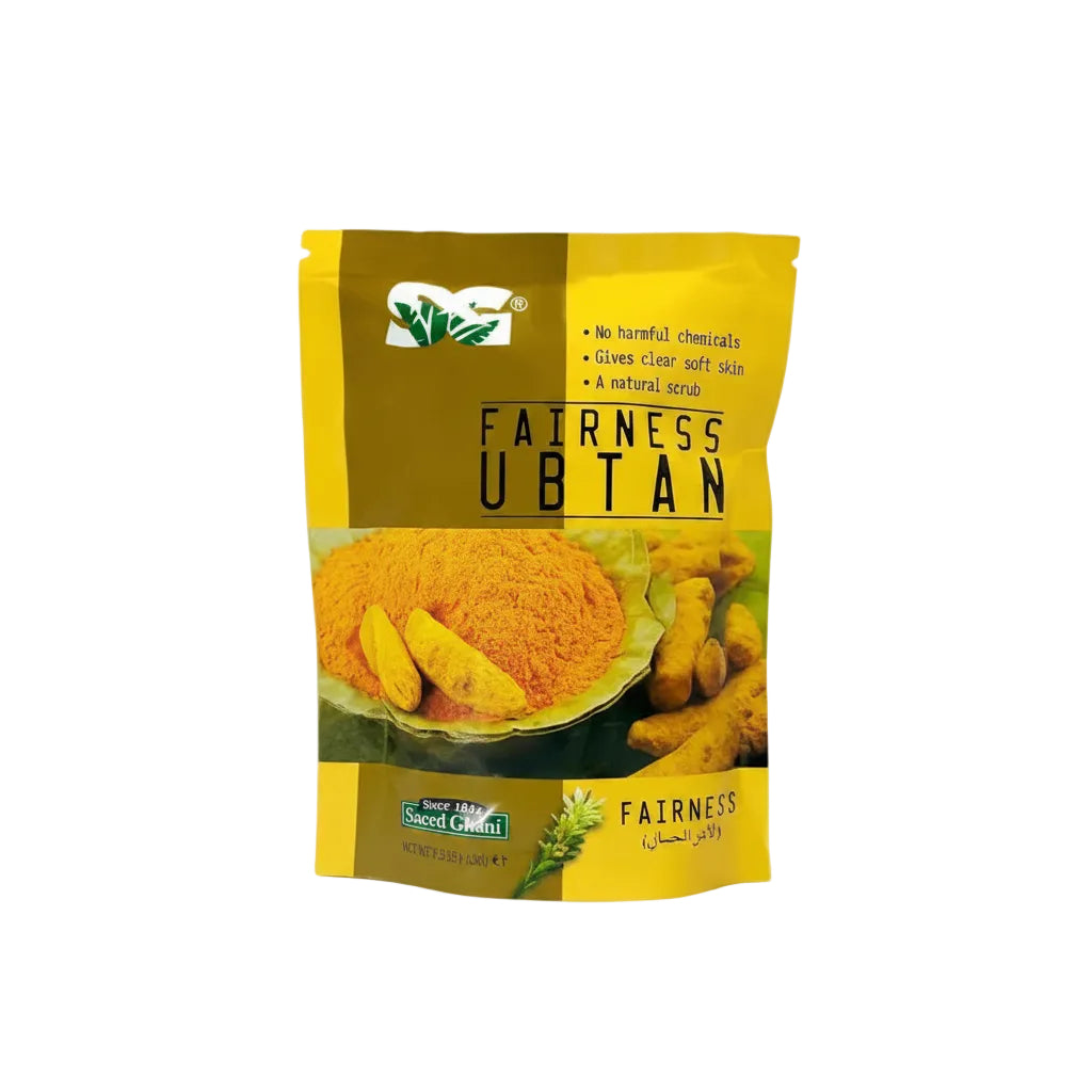 SAEED GHANI FAIRNESS UBTON POUCH 100G