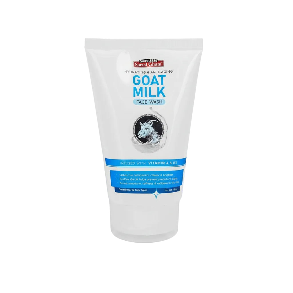 SAEED GHANI GOAT MILK FACE WASH 100ML