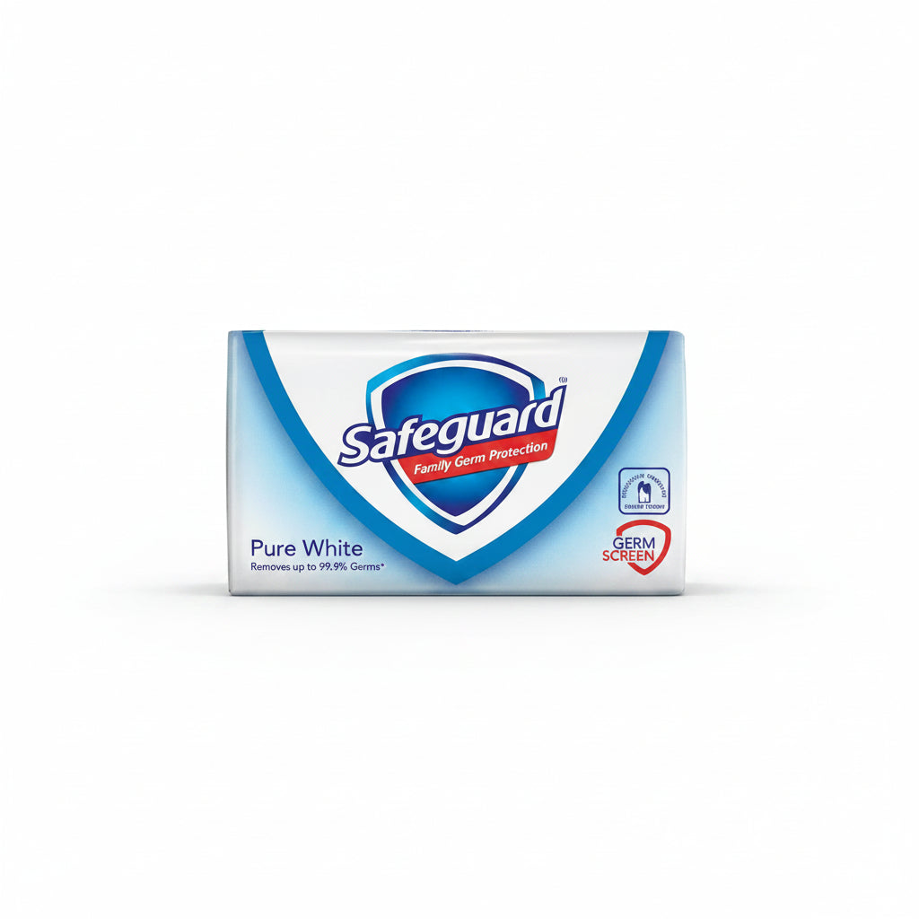 SAFEGUARD WHITE SOAP 125G