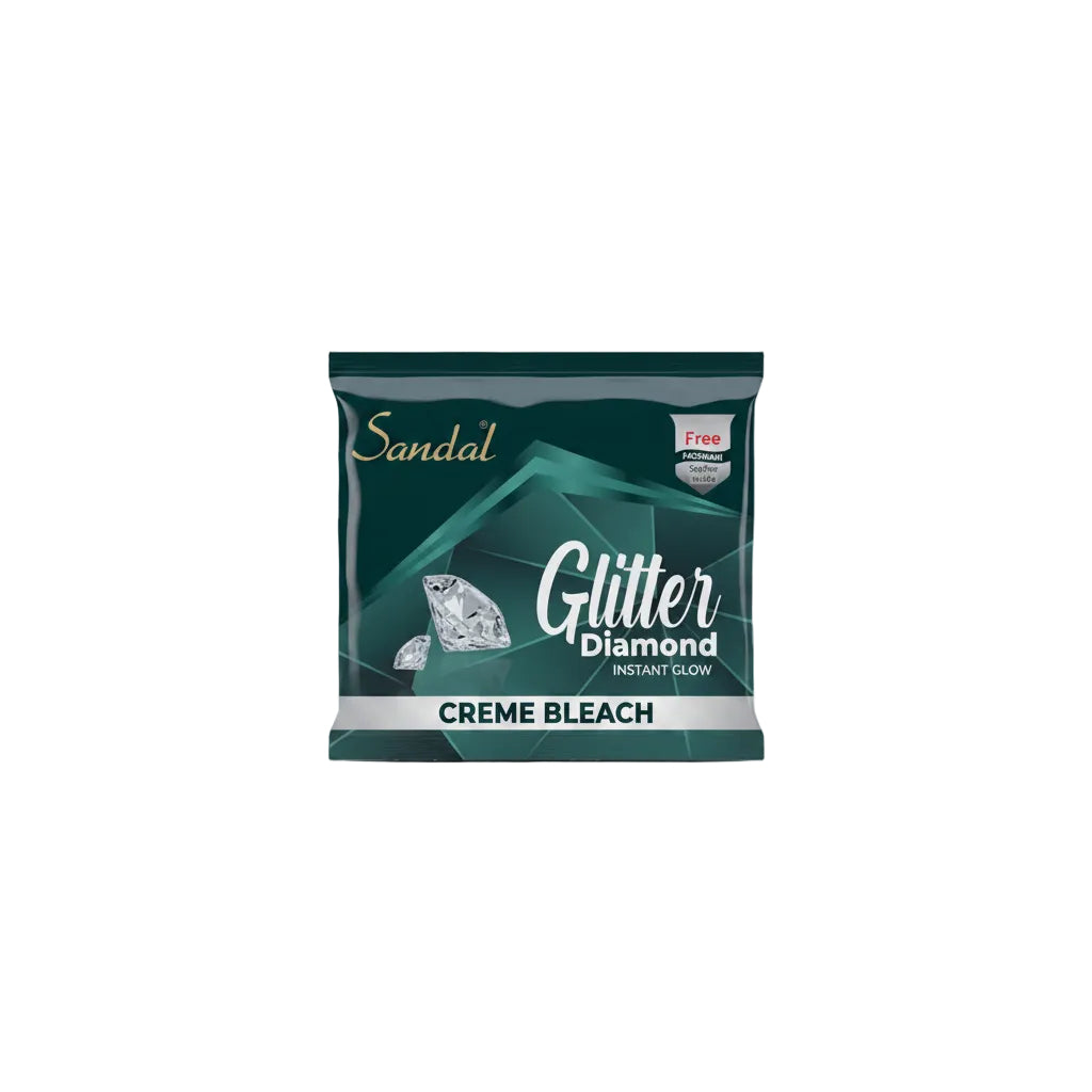 SANDAL GLITTER DIAMOND BLEACH CREAM