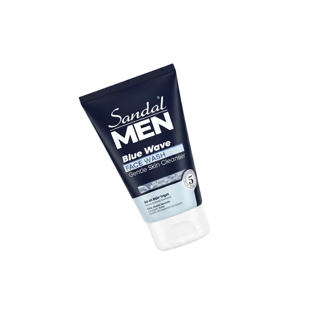 SANDAL MEN BLUE WAVE FACE WASH 100ML