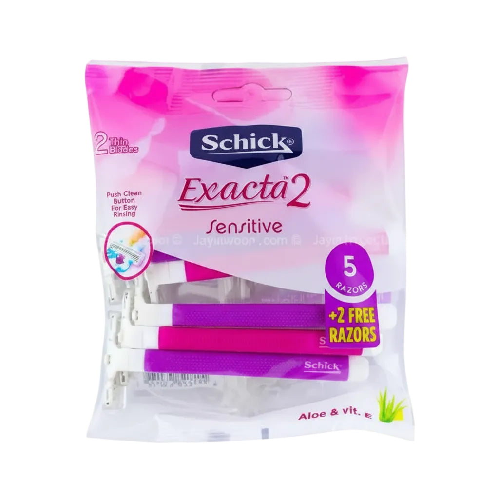 SCHICK SENSITAVE LADY RAZOR 5PCS