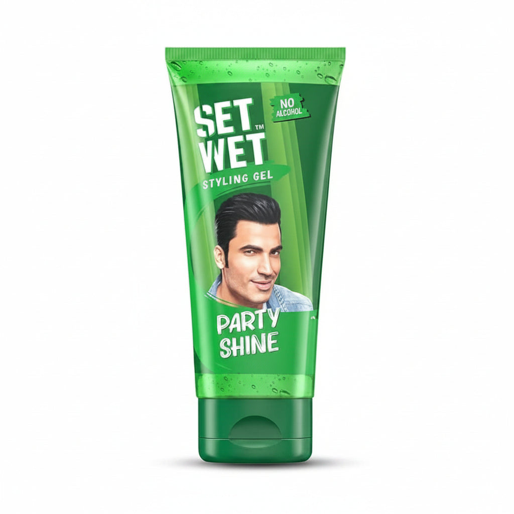 SET WET PARTY SHINE HAIR GEL 100ML