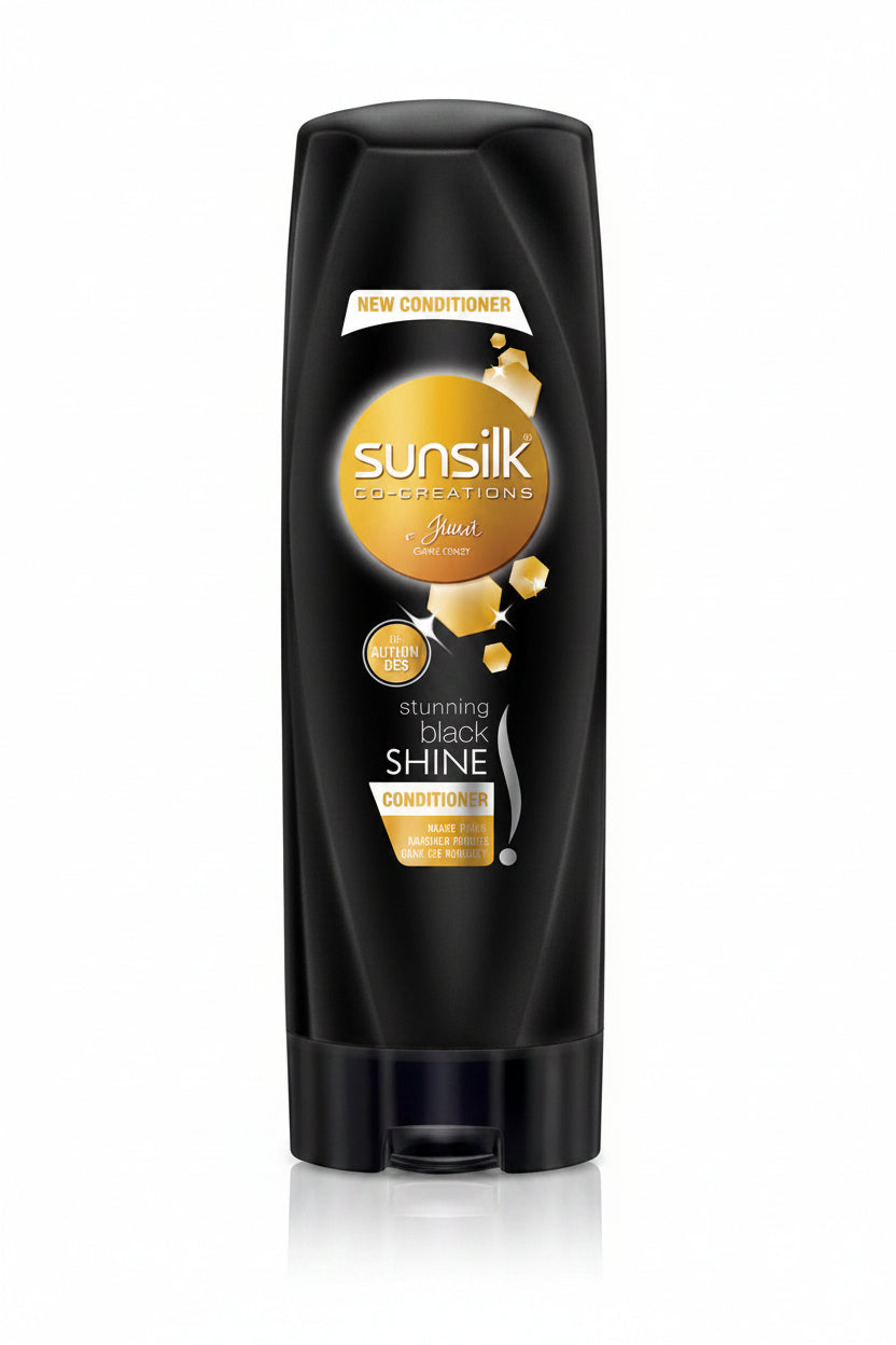 SUNSILK BLACK SHINE CONDITIONER 180ML
