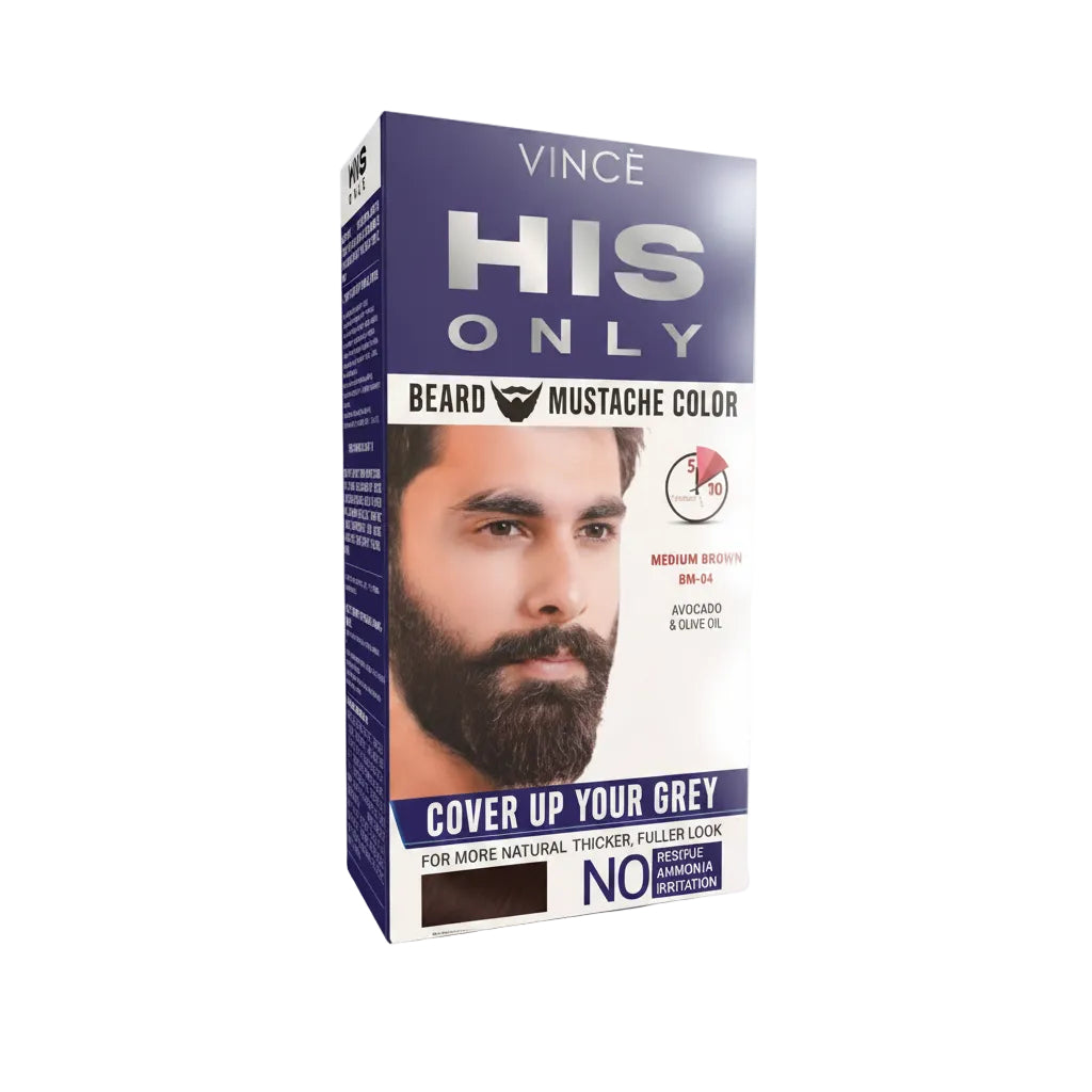 VINCE BEARD COLOR MEDIUM BROWN