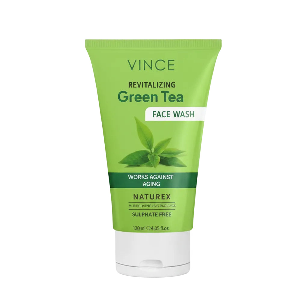 VINCE GREEN TEA FACE WASH 120ML