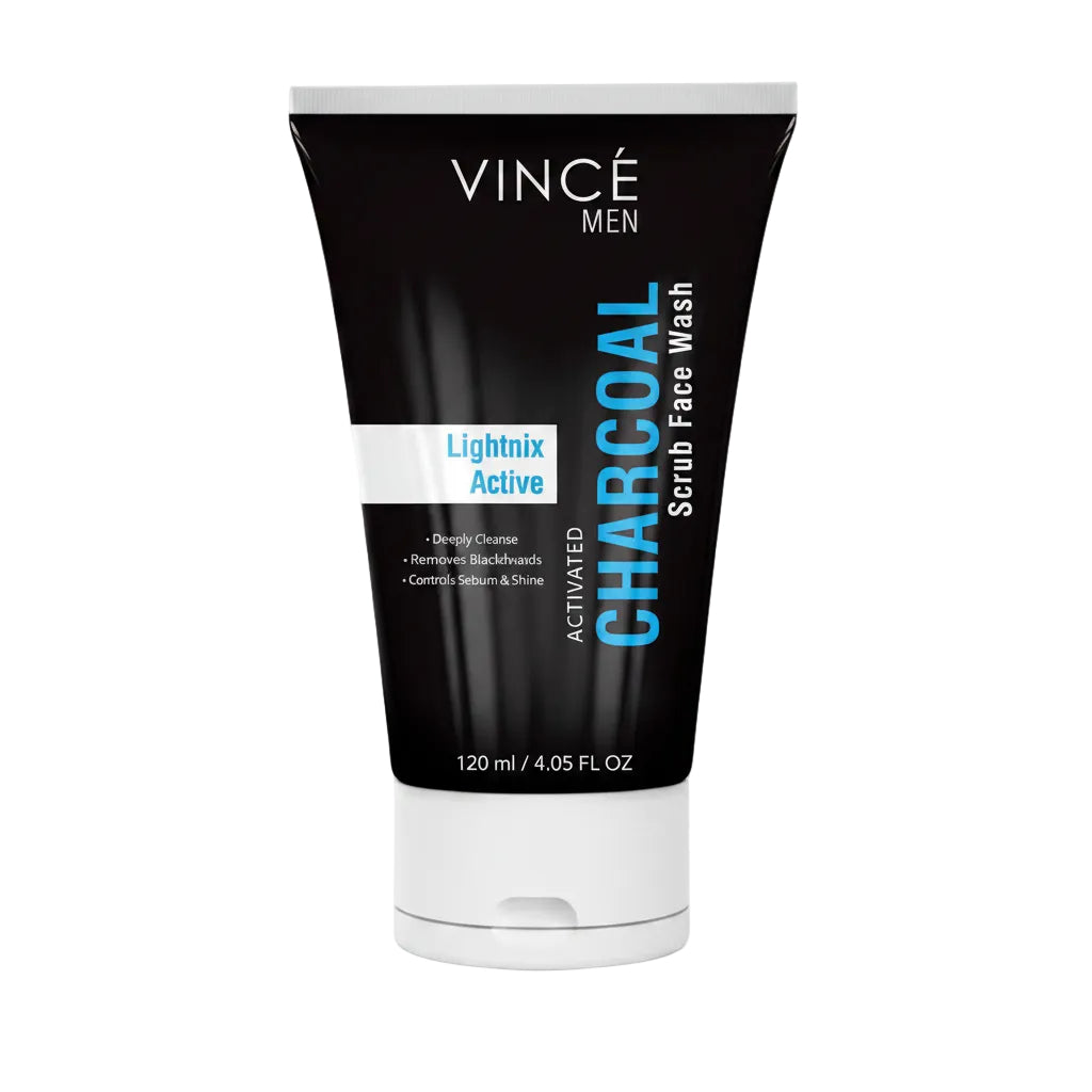 VINCE MEN CHARCOAL SCRUB 120ML