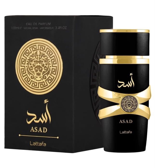 LATTAFA ASAD BLACK PERFUME 100ML
