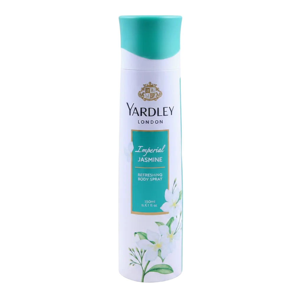 YARDLEY IMPERIAL JASMINE LADIES BODY SPRAY 150ML